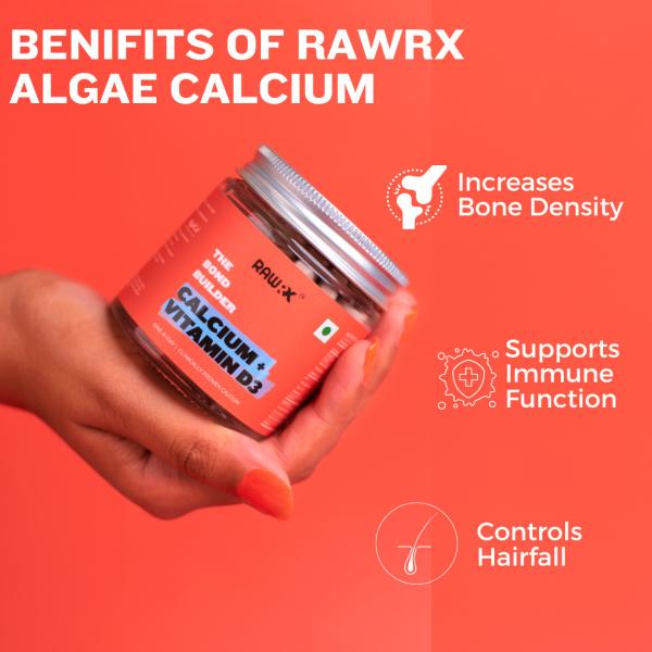 RawRX Calcium and Vitamin D3 Tablet 30's - Multi-Vitamins