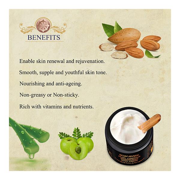 Bioayurveda Pearl Luminous Brightening Body Creme 60 gm - Lotions & Creams