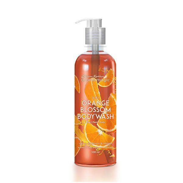 Netmeds | Aroma Magic 3 in 1 Body Wash - Orange Blossom 500 ml