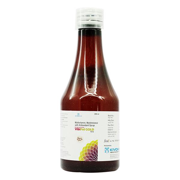 VIBIFOL GOLD Sugar Free Syrup 200ml - Supplements-Vam