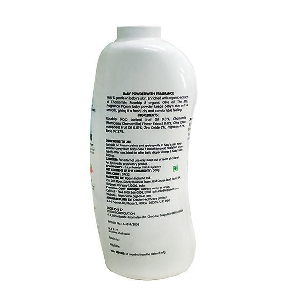 Pigeon Baby Powder with Fragrance 500 gm - Baby Powder