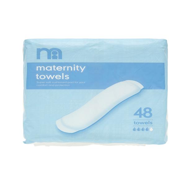 Mothercare Maternity Towel 48's - Intimate Care