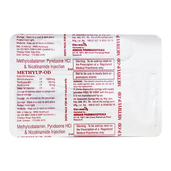 METHYUP OD Injection 1's - Supplements-Vam
