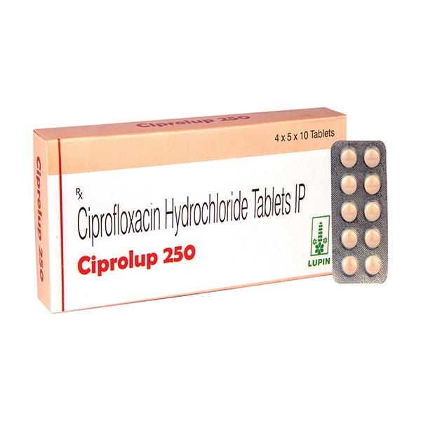 Ciprolup 250mg Tablet 10'S - Bacterial Infections-Qui