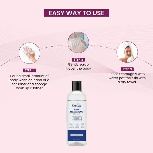 Kozicare Skin Lightening Body Wash 300 ml - Shower Gels & Body Wash