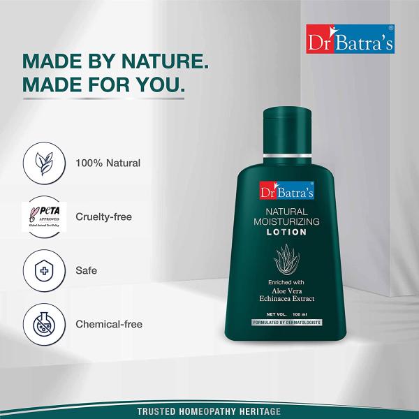 Dr. Batra's Natural Moisturising Lotion 100 ml - Lotions & Creams