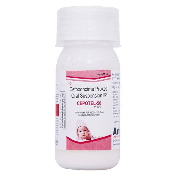 CEPOTEL 50 Oral Suspension 30ml - Bacterial Infections-Cep