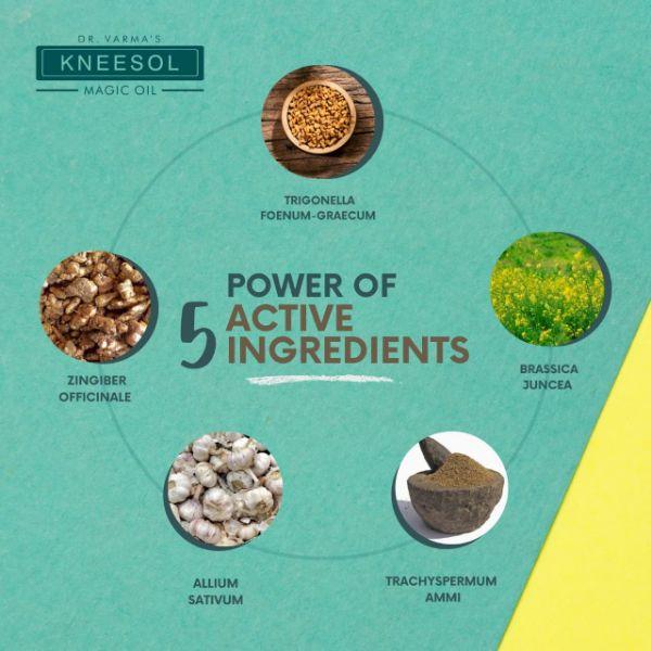 Dr. Varma's Kneesol Magic Oil 110 ml - Pain Relief (Ayush)