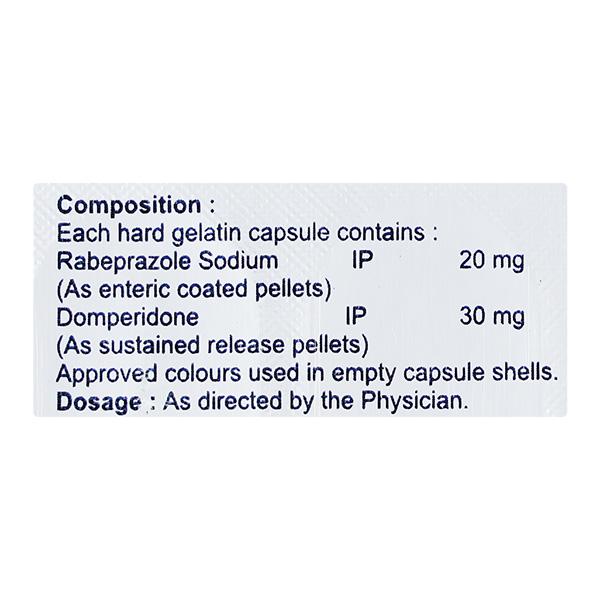 RABOMAC DSR Capsule 10's - Ulcer/Reflux/Flatulence-Aaa