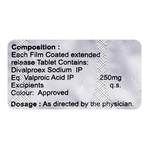 ALPORATE D 250 Tablet 15's - Epilepsy/Convulsion-Ant