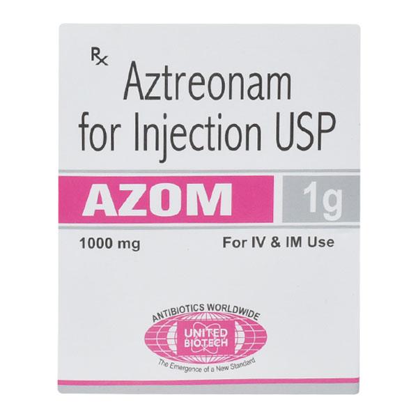 Azom 1gm Injection 1's - Bacterial Infections-OBL