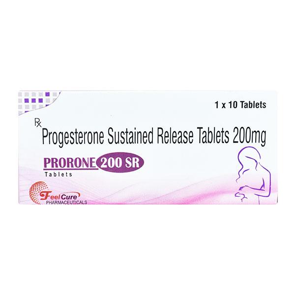 PRORONE SR 200 Tablet 10's - Hormonal Therapy-Oes