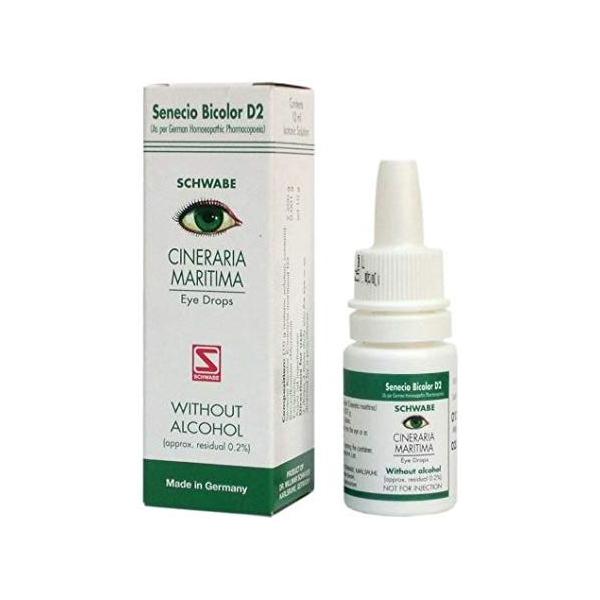Dr Willmar Schwabe Germany Cineraria Maritima Without Alcohol Eye Drop 10 ml