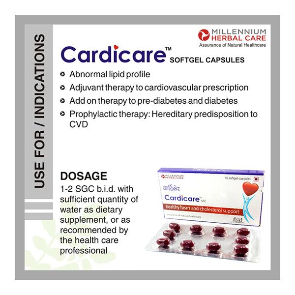 Cardicare SGC Capsules (Pack of 3 x 10's) - Multi-Vitamins