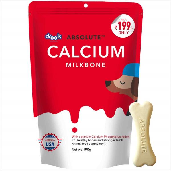 Netmeds | Drools Absolute Calcium Bone Pouch 190 gm