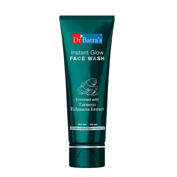 Netmeds | Dr Batra's Instant Glow Face Wash - Turmeric 100 gm
