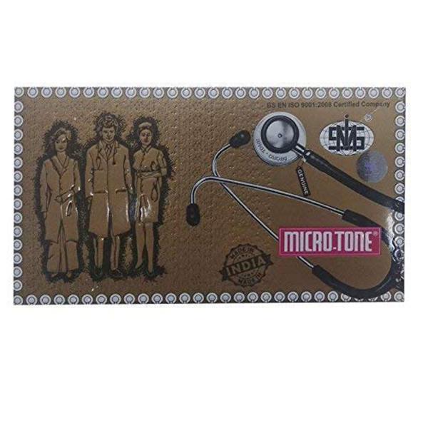 MSI Microtone Stethoscope Adult - Black - Stethoscopes