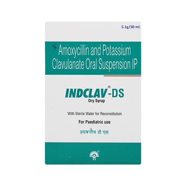 Indclav DS Syrup 30ml - Bacterial Infections-Pen
