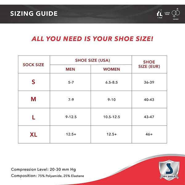 Sorgen Compression Ankle Sleeves - Large 1's - Ankle/Foot Supports