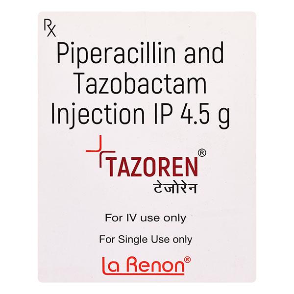 Tazoren 4.5gm Injection 1's - Bacterial Infections-Pen