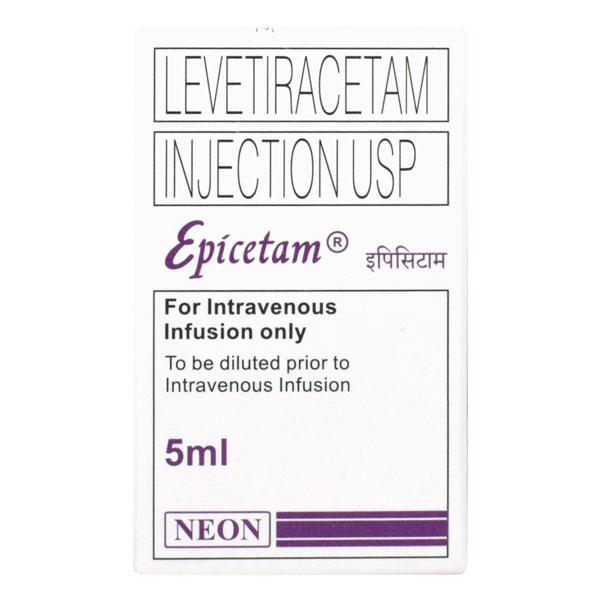 Epicetam 500mg Injection 5ml - Epilepsy/Convulsion-Ant