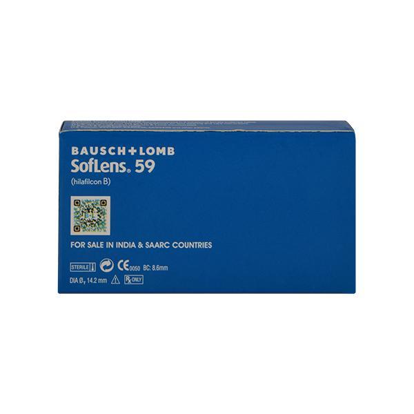 Bausch & Lomb SofLens 59 Monthly Contact Lens - 6 Lens/Box (-3.5) - Eyecare Lenses