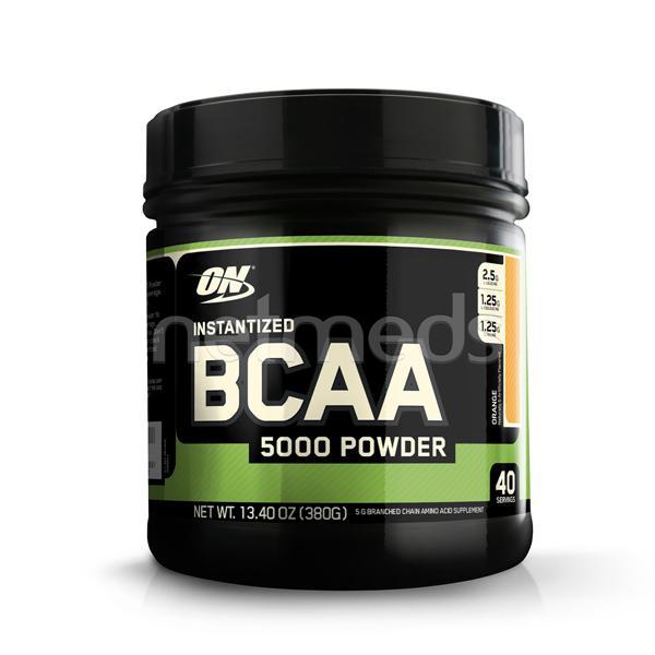 Netmeds | Optimum Nutrition (On) Instantized Bcaa 5000Mg Orange Powder 380Gm