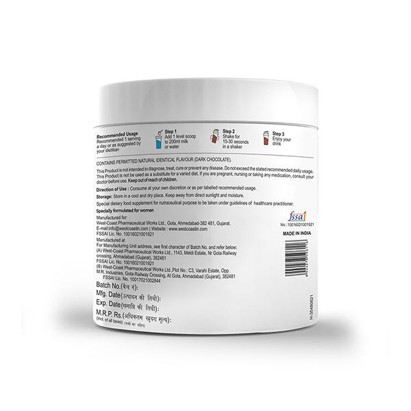 She Need Plant Based Period Nutrition Drink - Dark Chocolate Flavour 300 gm - Daily Health Drinks