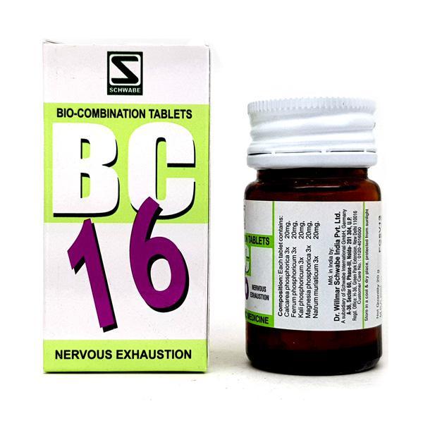 Netmeds | Dr.Willmar Schwabe BC 16 Tablet 20 gm