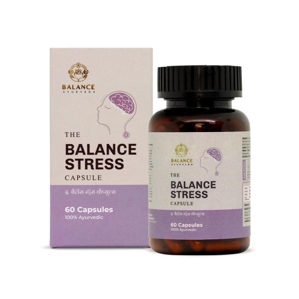Balance Ayurveda The Balance Stress Capsules 60's - Speciality Medicines