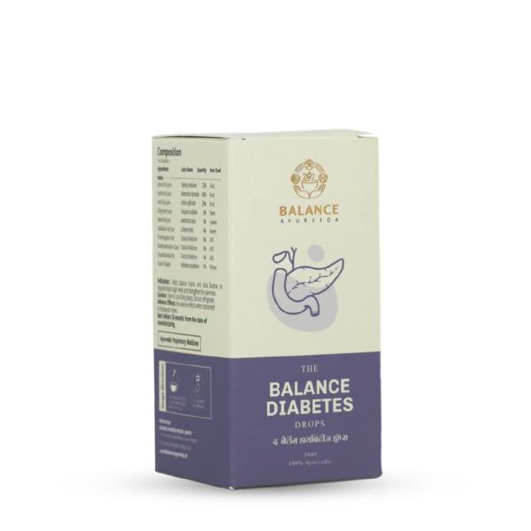 Balance Ayurveda The Balance Diabetes Drops 30 ml - Diabetes Care (Ayush)