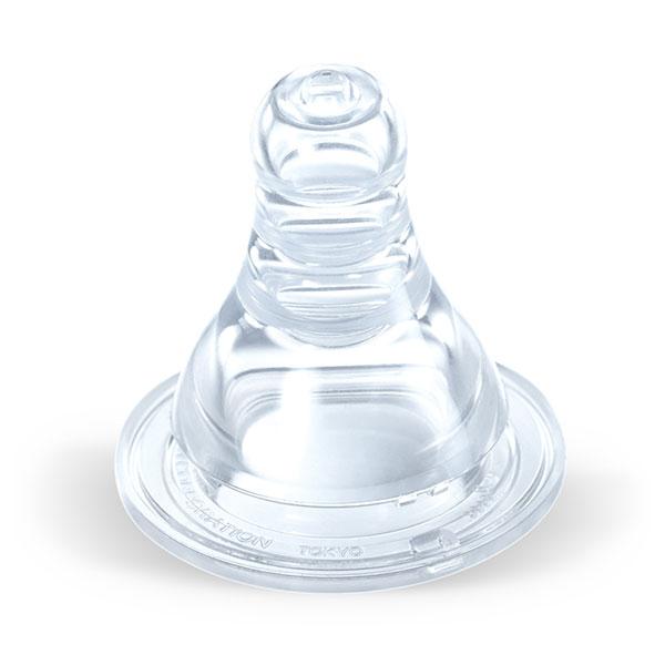 Pigeon Flexible Slim Neck 4+ Months Round Hole Nipple (M) 1's - Feeding & Nursing