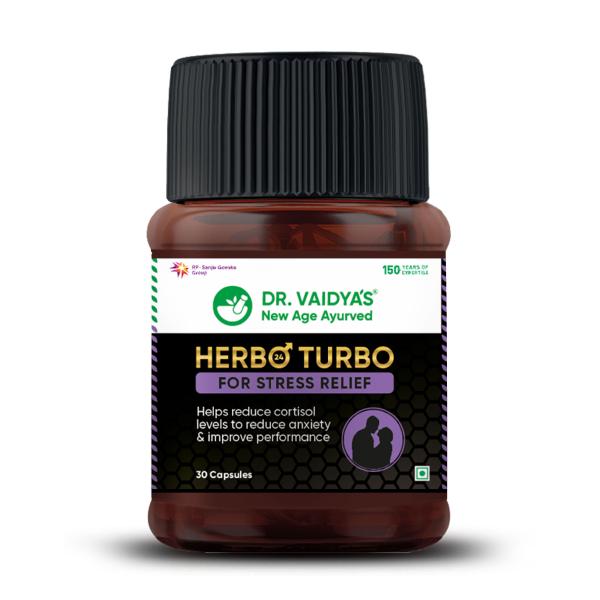 Dr.Vaidya's Herbo24Turbo Made For Stress Relief 30's - Speciality Medicines