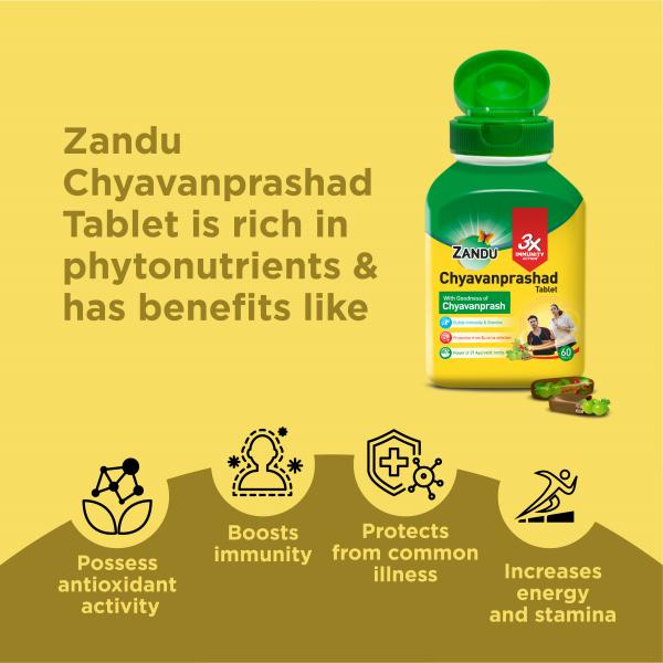 Zandu Chyavanprashad Capsule 60's - Speciality Medicines