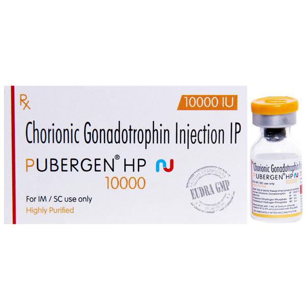 PUBERGEN HP 10000 Injection 1's - Hormonal Therapy-Tro