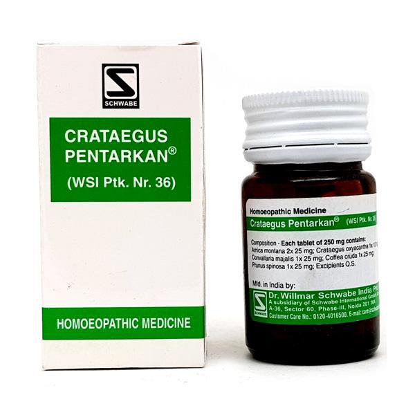 Netmeds | Dr. Willmar Schwabe Crataegus Pentarkan Tablet 20 gm
