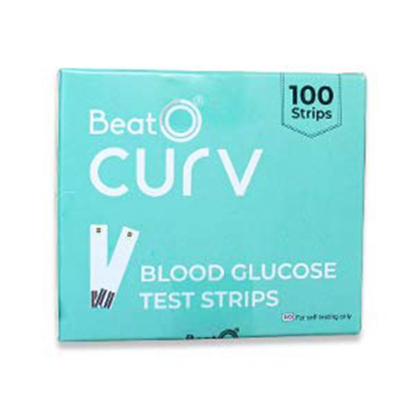 Netmeds | BeatO Curv Blood Glucose Test Strips 100's