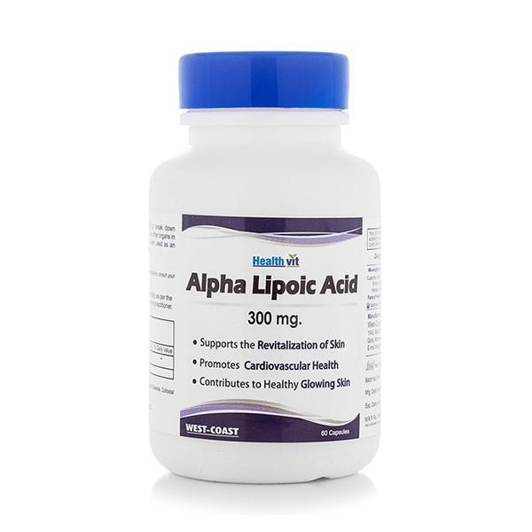 Netmeds | HealthVit Alpha Lipoic Acid 300 mg Capsule 60's