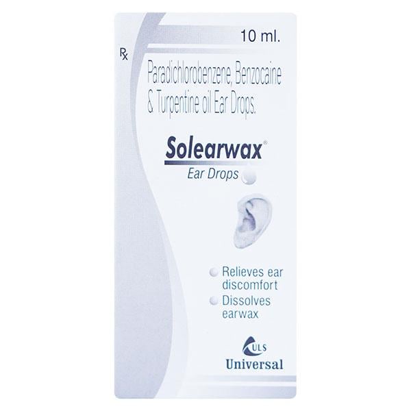 SOLEARWAX Ear Drops 10ml - Ear Conditions-Oth