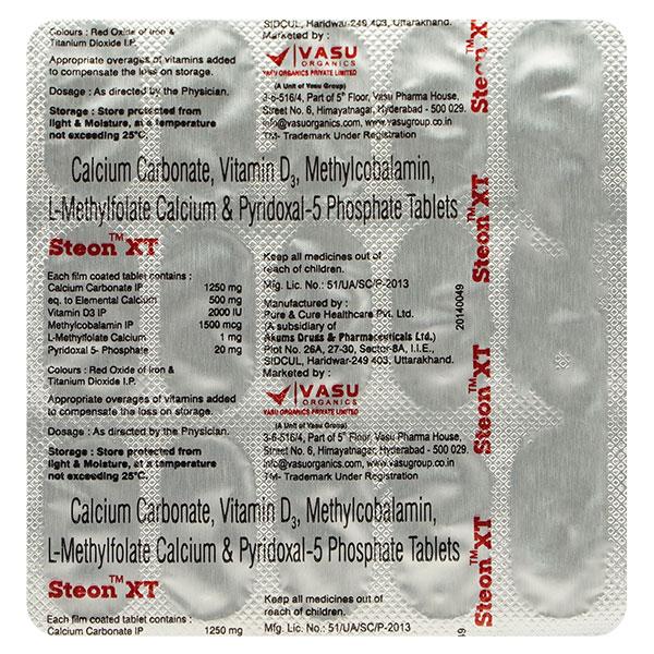 STEON XT Tablet 15's - Supplements-Cal
