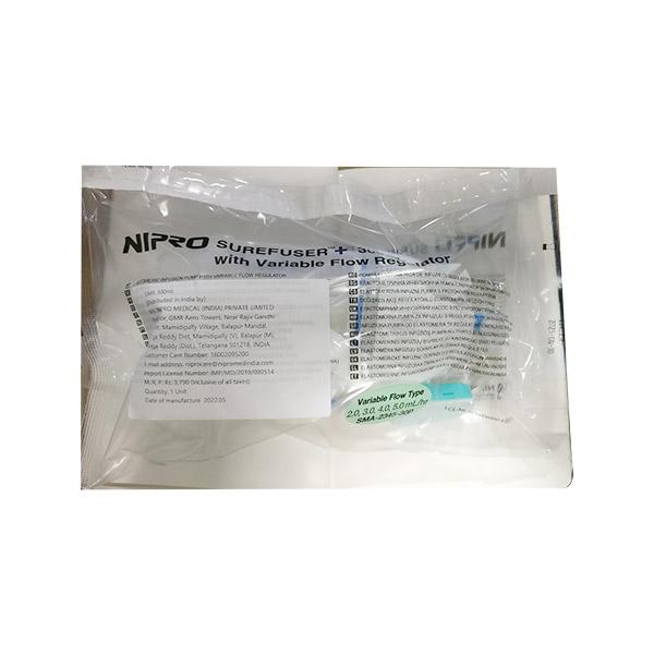 Nipro Surefuser+ with Variable Flow Regulator (300 ml) - Respiratory Care Devices