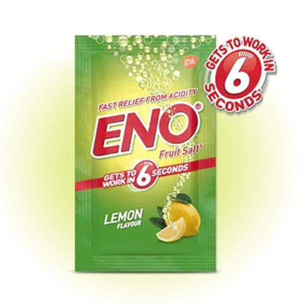 Netmeds | Eno Fruit Salt - Lemon Flavour (Pack of 6 x 5 gm)