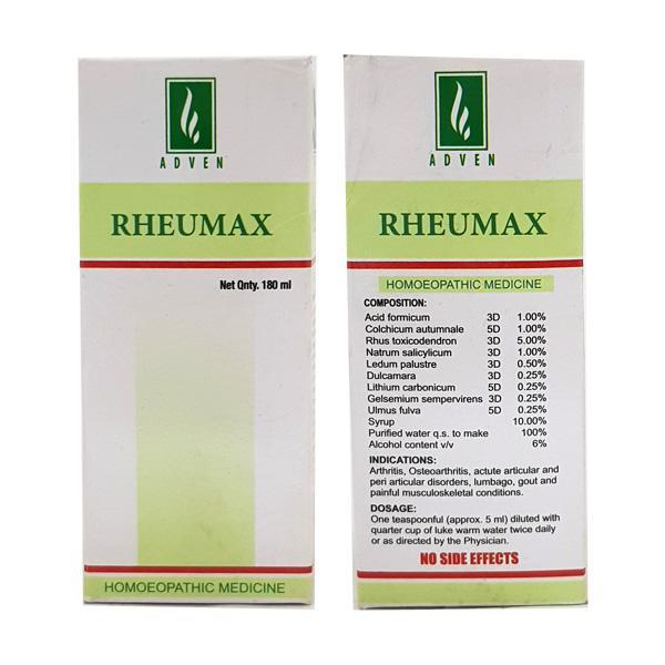 Adven Rheumax Syrup 180 ml - Speciality Medicine