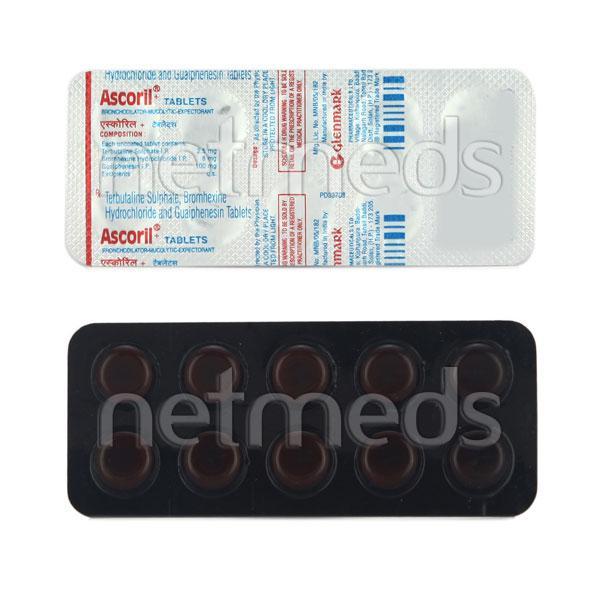 Ascoril + Tablet 10'S - Asthma/COPD-Ast