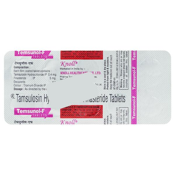 TEMSUNOL F Tablet 10's - Bladder And Prostate Disorders-Dru