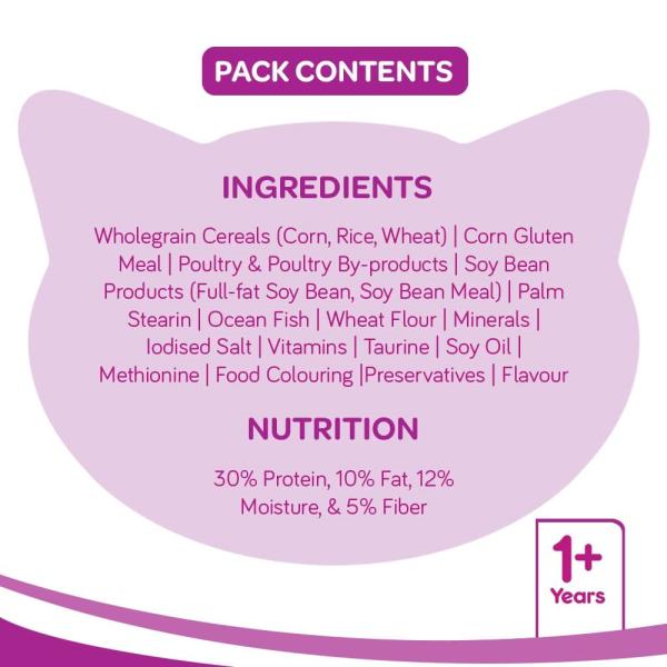 Whiskas Adult Ocean Fish Flavor 7000 gm - Petfood