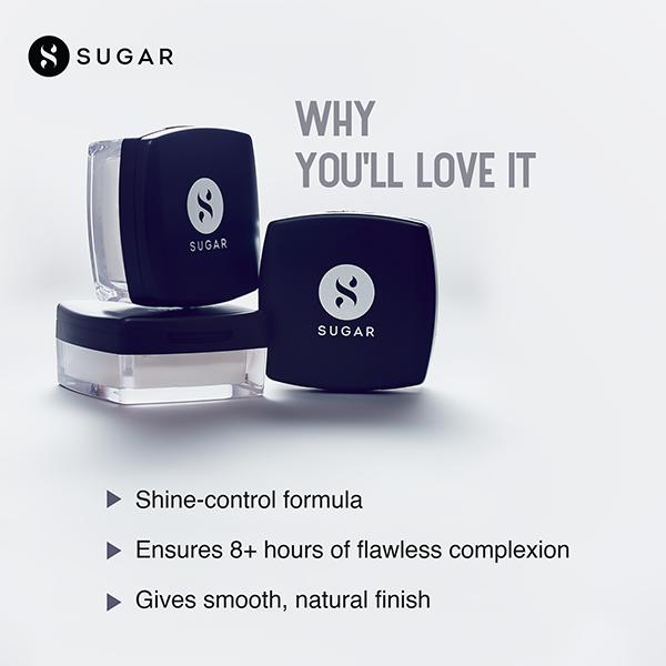 SUGAR Cosmetics All Set To Go Translucent Powder 7 gm - Loose Powder