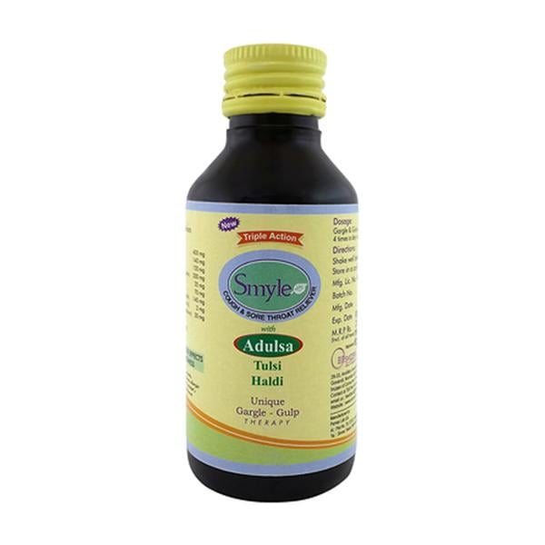 SMYLE COUGH & SORE THROAT RELIEVER Liquid 100ml - Cough And Cold-Cou