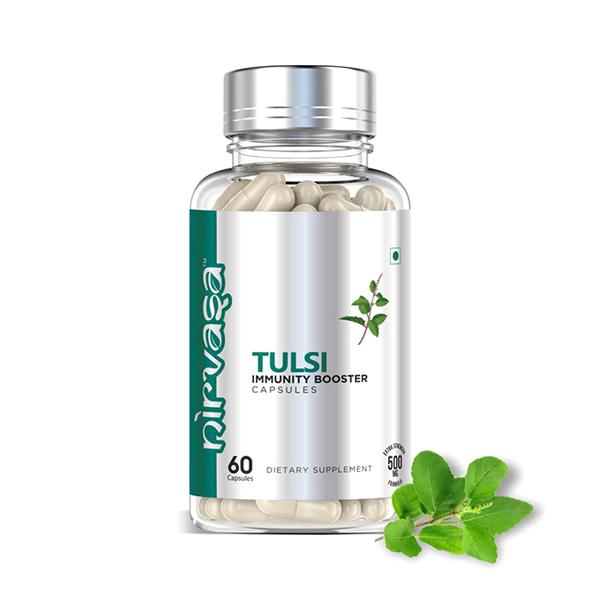 Nirvasa Tulsi Immunity Booster Capsule 60's - Vitamin C