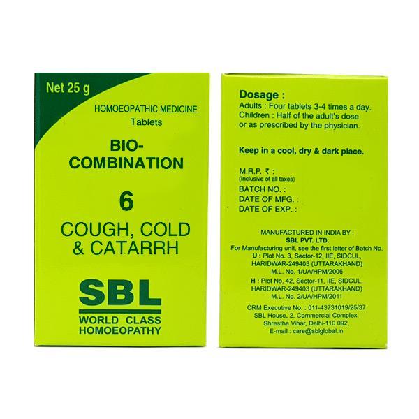 Netmeds | SBL Bio-Combination 6 Tablet 25 gm